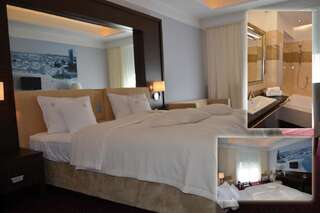 Отель Hotel Falko Румя Двухместный номер с 1 кроватью или 2 отдельными кроватями-8
